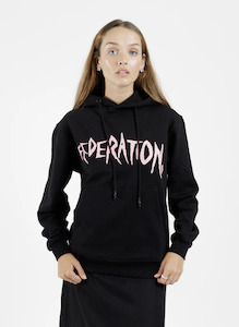 Fashion Hoodies: Touring Hood - Scratched/Black