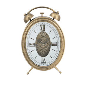 Homeware Clocks: Table Gear Clock