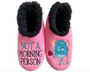 Fashion Footwear: Slumbies - Not A Morning