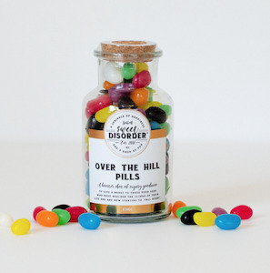 Gifts Sweets: Over The Hill Pills Candy Jar