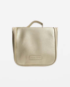 Hanging Makeup Case - Gold