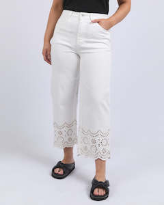 Lace Jean - Vintage White