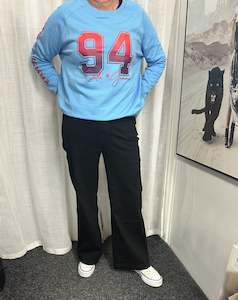 Josie Wide Leg Jeans - Black