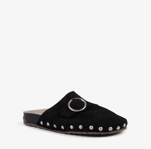 Fashion Footwear: Amber Mule - Black