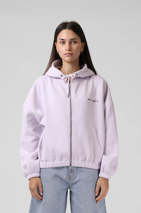 Zip Thru Hood - Orchid