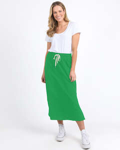 Fashion Skirts Shorts: Travel Skirt - Spring Green