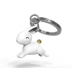 Keychain - Flying Bunny