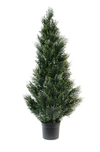 Homeware Faux Plants: Nua Cedar Topiary Potted 1.2m