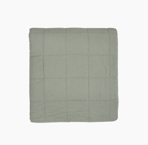 Homeware Linen: Freya Quilt Sage Small