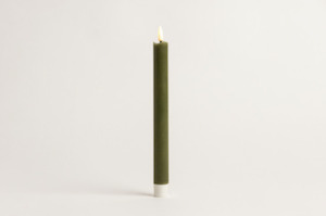 Homeware Seed Lights Led Candles: Table LED Candle 2 Pack - Green