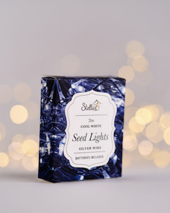 2m Seed Lights - Silver Cool White