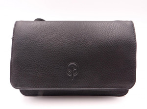 Compact Travel Cross Body Bag - Black