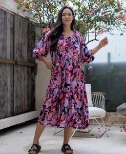 Jackson Dress - Lilac Floral