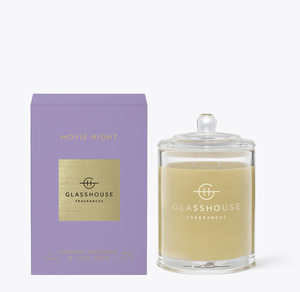 Glasshouse Fragrances Movie Night Candle
