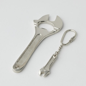 Wrench Bottle Opener & Keyring Set