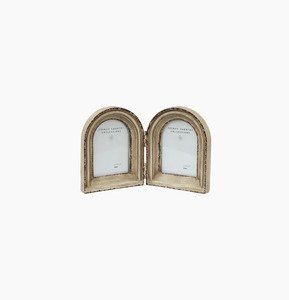 Beech Double Arch Photo Frame - 2.5x3.5
