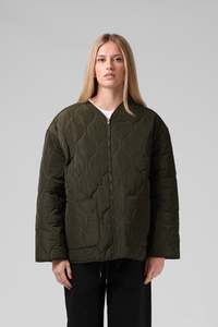 Quilted Jacket - Army