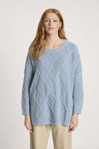 Liora Relaxed Jumper - Lake