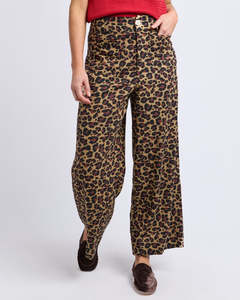 Saskia Pant - Animal Print