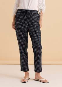 Kenzie Jogger - Navy Polkadot