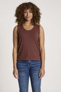 Samira Knit Tank - Mahogany