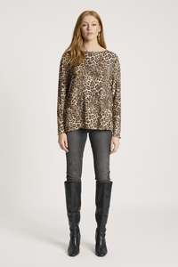Fashion Tees Tops: Aria Long Sleeve Top - Nomad