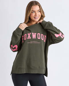 Fashion Tees Tops: Interval Crew - Dark Khaki