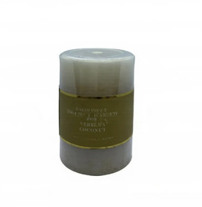 Gifts Candles Fragrances: scented Range Cylinder Candle - Verbena Coconut