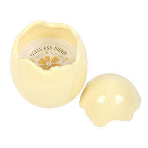 Citrus & Ginger Egg Shaped Candle