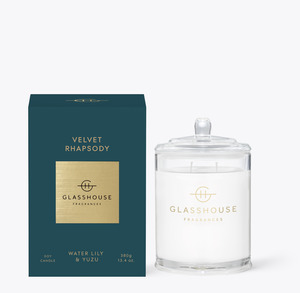Glasshouse Fragrances Velvet Rhapsody Candle - 380g