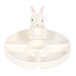 Gifts Gifts For Her: Bunny Chip & Dip Snack Dish