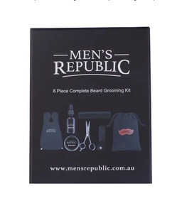 Grooming Kit - Beard 6pc with Bag and Apron