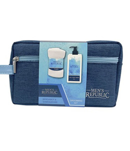 Gifts Gifts For Him: Grooming Kit in Toiletry Bag – 3pc Body Wash