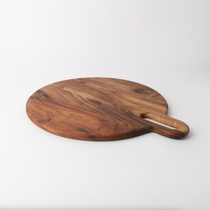 Acacia Platter with Handle - Medium