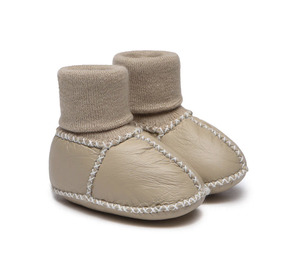 Baby Booties - Sand