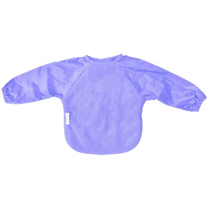 Fleece Long Sleeve Bib - Lilac