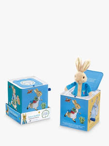 Gifts Babies: Peter Rabbit Musical Jack In The Box