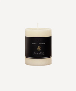 Gifts Candles Fragrances: Maison Pillar Candle French Pear 3x4"