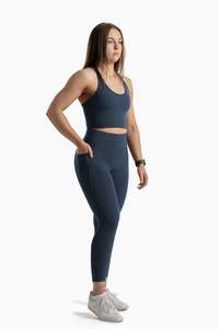 SIDE POCKET 7/8 TIGHT - OCEAN BLUE | PERFORMA