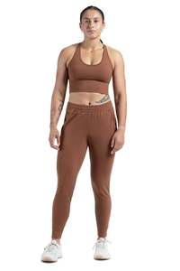 Womens Pants: ALL DAY JOGGER - RUST | CONTOUR