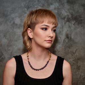 baroque pearl: MADÉ Pearls Baroque with Gold