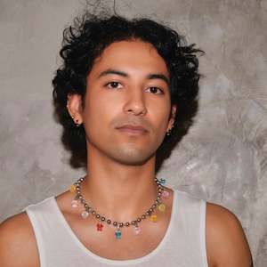 chunky jewellery: MADÉ Magic Little Mushrooms Necklace  Silver 8mm