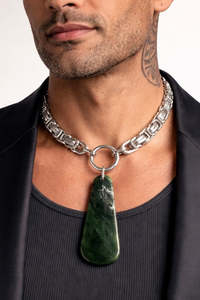 MADÉ Kapua Whenua  Pounamu Necklace
