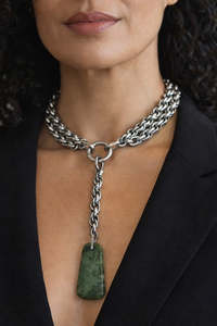chunky jewellery: MADÉ Touarangi Pounamu Necklace