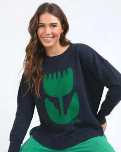 Tops: Elm | Madeleine Stamer Crew | Navy
