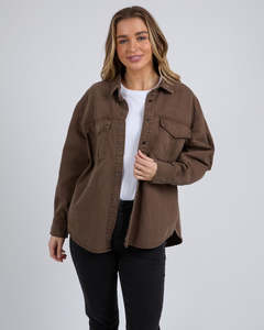Foxwood | Daisy Overshirt | Chocolate