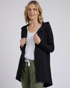 Brands: Elm | Mara Zip Hoddie | Black