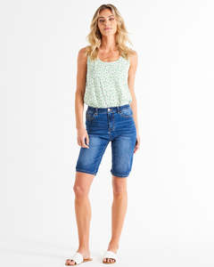 Bonnie Bermuda Denim Short