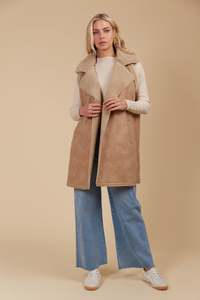 Coats Jackets: Isle of Mine | Eris Vest | Camel