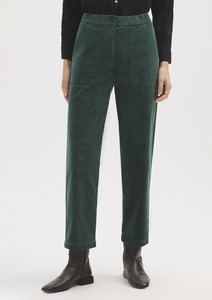 Nice Things 1: Nice Things | Bubble Cord Trousers | English Green